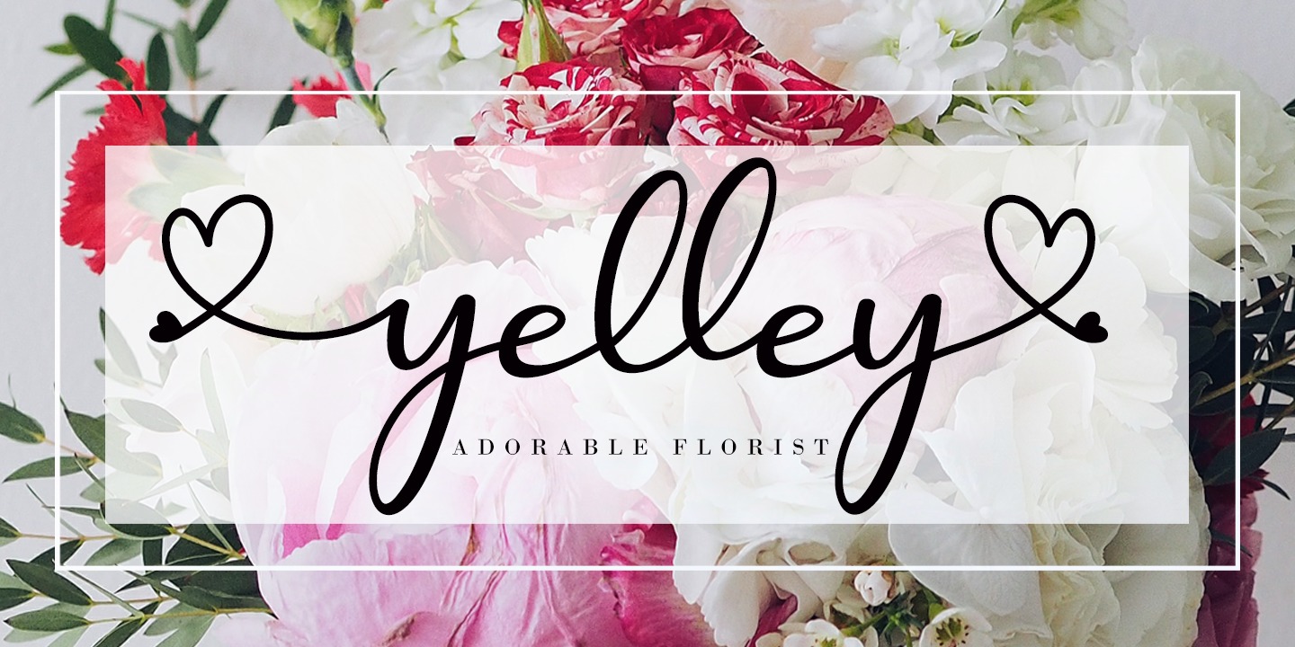 Selly Calligraphy Italic Font preview